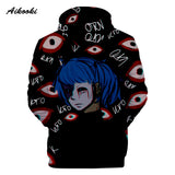 3D Sally Face Hoodies Sweatshirts Men/Women Hoody Autumn And Winter Hoodie Boy/Girl Thin Polluver Game Sally Face Tops