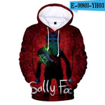 3D Sally Face Hoodies Sweatshirts Men/Women Hoody Autumn And Winter Hoodie Boy/Girl Thin Polluver Game Sally Face Tops