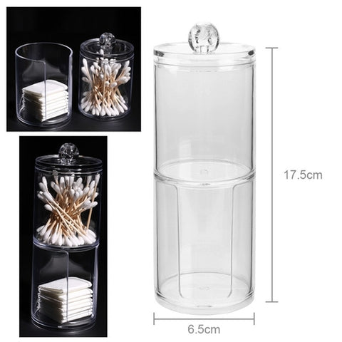 Cosmetic Storage Box 360 Degree Rotating Makeup - shop.livefree.co.uk