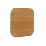 Heart Shape Wood Bamboo Qi Wireless Charger Desktop Charging Pad For iPhone