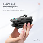 S128 Three-Sided Obstacle Avoidance Drone 4K Dual Camera HD Aerial Photography Quadcopter Mini Fixed Height Remote Control Aircraft