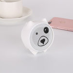 Creative new cartoon bluetooth speaker TWS couplet wireless hands-free call mini speaker