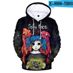 3D Sally Face Hoodies Sweatshirts Men/Women Hoody Autumn And Winter Hoodie Boy/Girl Thin Polluver Game Sally Face Tops