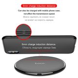 Portable QI Wireless Charging Charger for iPhone X 8 Samsung Galaxy S8 S7