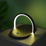 Night Light Wireless Charger 15W Fast Charge with Mobile Phone Stand Desk Lamp Power Bank