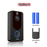 EKEN V7 HD 1080P Smart WiFi Video Doorbell Camera Visual Intercom Night vision IP Door Bell Wireless Security Camera