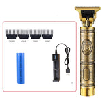 Hair Clipper Electric Clippers New Electric Men's Retro T9 Style Buddha Head Carving Oil Head Scissors