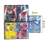 60PCS Pokemon Cards TAKARA TOMY Game VMAX GX EX MEGA English Trading Booster Box Shining Card Kids Collection Battle Toys Gift