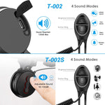 Bike Bell Charging Speaker USB Recharged Mini Electric Bike Horn 4 Modes Cycling Electric Bicycle Accessories for Scooter, MTB