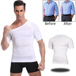 Classix Men Body Toning T-Shirt Slimming Body Shaper Corrective Posture Belly Control Compression Man Modeling Underwear Corset