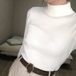 Marwin New-coming Autumn Winter Top Pull Femme Turtleneck Pullovers Sweaters Long Sleeve Slim Oversize Korean Women&#39;s Sweater