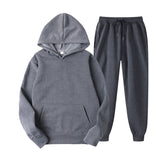 FGKKS Fashion Brand Men Sets Tracksuit Autumn New Men&#39;s Hoodies + Sweatpants Two Piece Suit Hooded Casual Sets Male Clothes