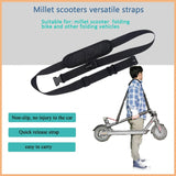 Adjustable Non-Slip Shoulder Strap Belt Carrying Strap for Xiaomi M365 Electric Scooter Ninebot ES1 ES2 Shoulder Hand Strap Belt