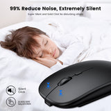 Wireless Mouse Bluetooth Rechargeable Mouse Wireless Computer Silent Mause Ergonomic Mini Mouse USB Optical Mice For PC laptop