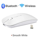 Wireless Mouse Bluetooth Rechargeable Mouse Wireless Computer Silent Mause Ergonomic Mini Mouse USB Optical Mice For PC laptop