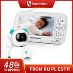 HeimVision HM136 Baby Monitor with Camera Wireless Video Nanny 720P HD Security Night Vision Temperature Sleep Camera 5.0 Inch