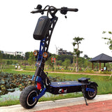 FLJ 7000W E Scooter with Dual engines 72V Electric scooter Road tire led pedal best Top Speed electrico skate board kickscooter