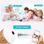 Wifi Light Bulb 1080P Fisheye Camera Security Lamp WIFI IP Camera Night Vision Panoramic 360 degree 3D VR Wireless CCTV Camera