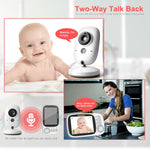 VB603 Video Baby Monitor 2.4G Wireless With 3.2 Inches LCD 2 Way Audio Talk Night Vision Surveillance Security Camera Babysitter