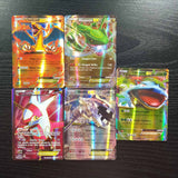 60PCS Pokemon Cards TAKARA TOMY Game VMAX GX EX MEGA English Trading Booster Box Shining Card Kids Collection Battle Toys Gift