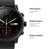 Original Amazfit Stratos Smartwatch Smart Watch GPS Calorie Count 50M Waterproof for Android iOS Phone
