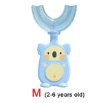 Baby toothbrush children's teeth oral care cleaning brush soft Silicone teethers baby toothbrush new born baby items 2-12Y