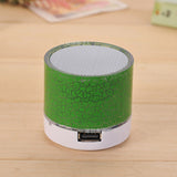 New Mini Portable Car Audio A9 Dazzling Crack LED Wireless Bluetooth 4.1 Subwoofer Speaker TF Card