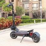 FLJ 72V 7000W Electric Scooter with Dual motors engines acrylic led pedal Top Speed E Bike Scooter electrico