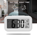 LED Digital Alarm Clock Electronic Smart Mute - shop.livefree.co.uk