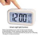 LED Digital Alarm Clock Electronic Smart Mute - shop.livefree.co.uk