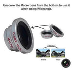 3-in-1 Universal Clip on Smartphone Camera Lens - 6 Colors - shop.livefree.co.uk