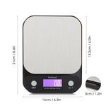 Portable Electronic Kitchen Scale Mini Digital - shop.livefree.co.uk