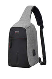 RUIGOR LINK 44 Slingbag Black-Grey - shop.livefree.co.uk