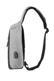 RUIGOR LINK 44 Slingbag Black-Grey - shop.livefree.co.uk