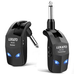 Lekato Wireless Guitar System 2.4Ghz Guitar Transmitter Receiver For Electric Guitar Wireless Transmitter Built-In Rechargeable