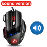 Ergonomic Wired Gaming Mouse LED 5500 DPI USB Computer Mouse Gamer RGB Mice X7 Silent Mause With Backlight Cable For PC Laptop