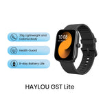 HAYLOU GST Smart Watch Men Women Watch Blood Oxygen Heart Rate Sleep Monitor 12 Sport Models Custom Watch Face Global Version