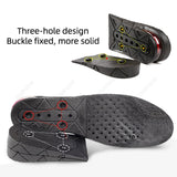 3-9cm Invisible Height Increase Insole Cushion Height Adjustable Shoe Heel insoles Insert Taller Support Absorbant Foot Pad