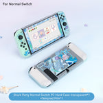 GeekShare Nintendo Switch Shell Cute Shark Party TPU Soft Full Cover Case For Nintendo Switch Joy-con Cover Shell NS Accessories