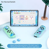 GeekShare Nintendo Switch Shell Cute Shark Party TPU Soft Full Cover Case For Nintendo Switch Joy-con Cover Shell NS Accessories