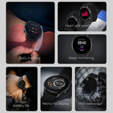 HAYLOU RT2 smart watches Custom watch face Blood oxygen monitor 12 Sport Models Heart Rate Monito Sleep monitor IP68 Waterproof