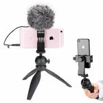 Phone Tripod Swivel Ball Head W Aluminum Phone - shop.livefree.co.uk