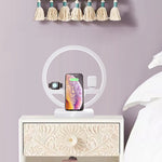 3 in 1 Fast Wireless Charger Dock Station EU PLUG - shop.livefree.co.uk