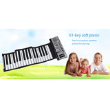 Portable 61 Keys Professional Smart Folding Piano - shop.livefree.co.uk