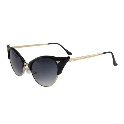 MQ Elsie Sunglasses in Black / Smoke - shop.livefree.co.uk