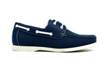 Lace Boat Shoes Navy - shop.livefree.co.uk