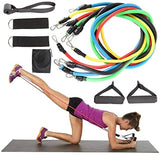 FINTESS EQUIPMENT 11PCS RESISTANCE BANDS SET - shop.livefree.co.uk