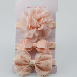 3Pcs Baby Elastic flower headband - shop.livefree.co.uk