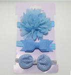 3Pcs Baby Elastic flower headband - shop.livefree.co.uk