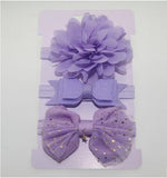 3Pcs Baby Elastic flower headband - shop.livefree.co.uk